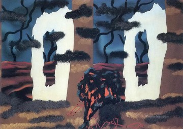 Abstracto famoso Painting - una muestra de lo invisible Surrealismo de 1927